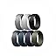Pack A: Charcoal Black, Iron Grey, Concrete Grey, Navy Blue, Midnight Blue, Olive Green, Light Grey