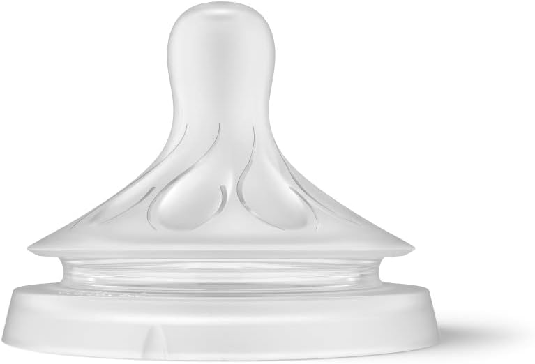 Philips Avent Natural Response Nipples, Extra Slow Flow (Flow 1), 2-pack, SCY961/02