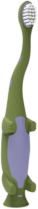 Dr.-Brown's-Trainingszahnbürste-für-Babys-und-Kleinkinder,-weich-für-die-ersten-Zähne,-Giraffe,-BPA-frei,-0-3-Jahre