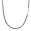 28.0 InchesBlack 2mm With 4mm Clasp