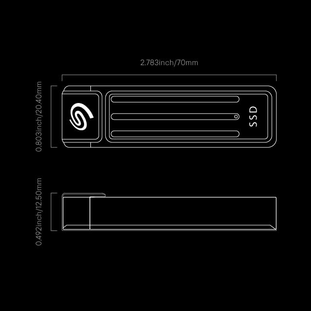 Seagate Portable 2 TB Externe Festplatte HDD – USB 3.0 für PC, Mac, PlayStation & Xbox – 1 Jahr Rescue Service (STGX2000400)