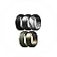 Pack F: Charcoal Black, Olive Green, Grey Camo, Metallic Grey, Metallic Bronze