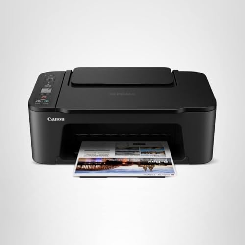 Canon PIXMA TS3720 – Kabelloser All-in-One-Drucker für Homeoffice, Kopierer, Scanner, Mobilfreundlich, Schwarz