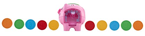 Fisher-Price Babyspielzeug Lach & Lern Sparschwein mit intelligenten Lernstufen und Lernliedern & Sätzen für Babys ab 6 Monaten (Exklusiv bei Amazon)