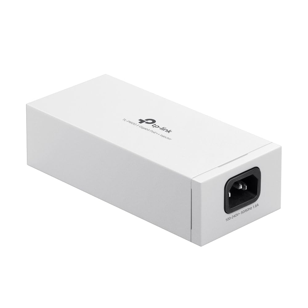 TP-Link Omada 2.5GE PoE+ Injector | Non-PoE to PoE Adapter | 802.3at/af Compliant | Up to 30W | Wall Mountable | Plug&Play | Up to 100m(328 ft) | UL Certified(POE260S)