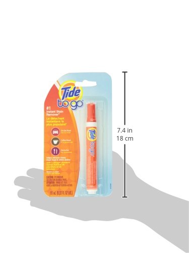 Tide Pen Fleckenentferner für Kleidung, Tide To Go Pen, Sofort-Fleckenentferner Stift & Fleckenreiniger, Tragbar & Reisefreundlich, 3 Stück (1er Pack)