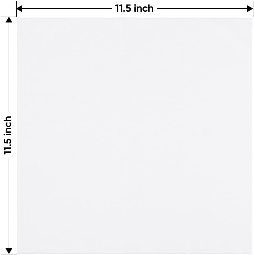 HOMEXCEL Mikrofasertuch 12er-Pack, 31,75 x 31,75 cm Mikrofasertücher für Autos, ultra-saugfähiges Autowaschtuch, fusselfreie, streifenfreie Reinigungstücher für Auto, Küche und Fenster (Grau)