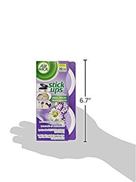 Airwick Stick Ups Air Freshener, Sparkling Citrus,Small Space Odor Eliminator, 2 Count
