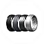Pack G: Charcoal Black, Iron Grey, Metallic Grey, Grey Silver