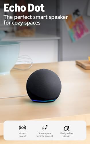 Amazon Echo Dot (newest model) - A Vibrant Sounding Speaker Designed for Alexa+
