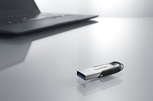 SanDisk 128GB Ultra Flair USB 3.0 Flash-Laufwerk - SDCZ73-128G-G46, schwarz