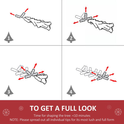 2.5ft 2 Pieces Prelit Artificial Christmas Tree With LED Light Mini Xmas Tree With Small Berry Pine Needles Pinecones Decorations For Garden