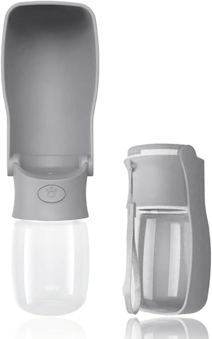 SOICTA Portable Dog Small Animals Water Bottle for Walking 19 OZ or 12 OZ Pet Water Bottles for Puppy Medium Large Dogs Little Animals Water Dispenser Dog Small Animals Water Bowl