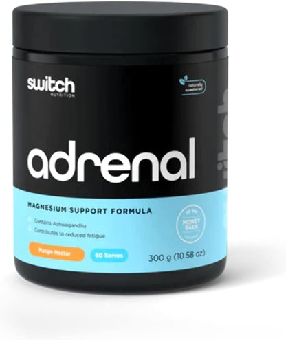 Switch Nutrition Adrenal Switch Chocolate Magnesium Support Formula 300g 60 Serves