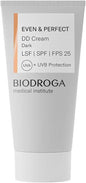 BIODROGA Medical Institute - Even & Perfect DD Cream Dark SPF 25 30 ml - Face Cream, Complexion Optimisation, UV Protection, Concealing Imperfections, Care Cream, Paraben-Free, Silicone-Free
