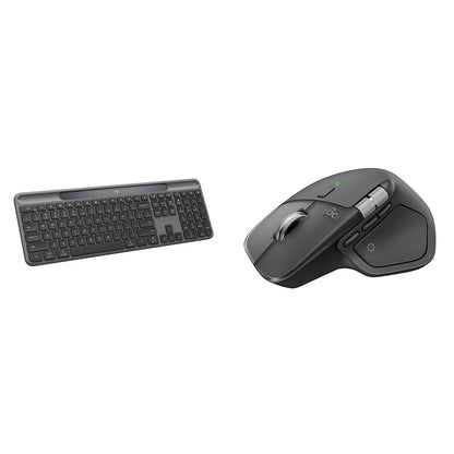 Logitech MX Master 4, Ergonomic Wireless Mouse with Advanced Performance Haptic Feedback, Ultra-Fast Scrolling, USB-C Charging, Bluetooth, Windows, MacOS - Graphite