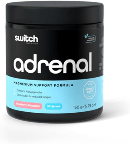 Switch Nutrition Adrenal Switch Chocolate Magnesium Support Formula 300g 60 Serves