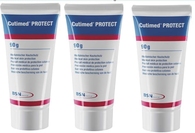 Cutimed Protect Cream - Barrrier Cream For Irritated Skin X3 tubes of 90g