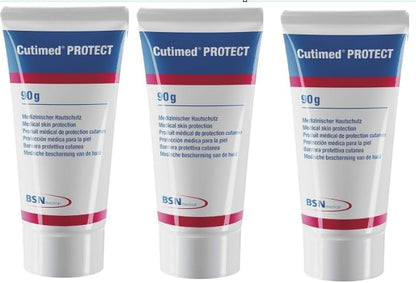 Cutimed Protect Cream - Barrrier Cream For Irritated Skin X3 tubes of 90g