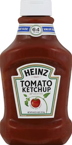 HEINZ Ketchup für den Kühlschrank – 2er-Pack, 2,5 Liter/84,56 Flüssigunzen {Importiert aus Kanada}
