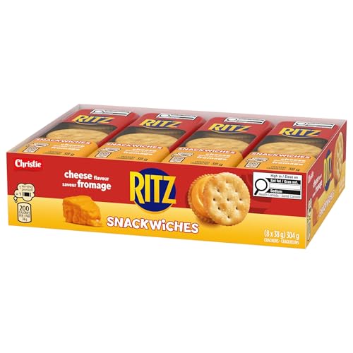 Ritz Snackwich Crackers Käsegeschmack (8x38g) 304g/10.7oz {Importiert aus Kanada}