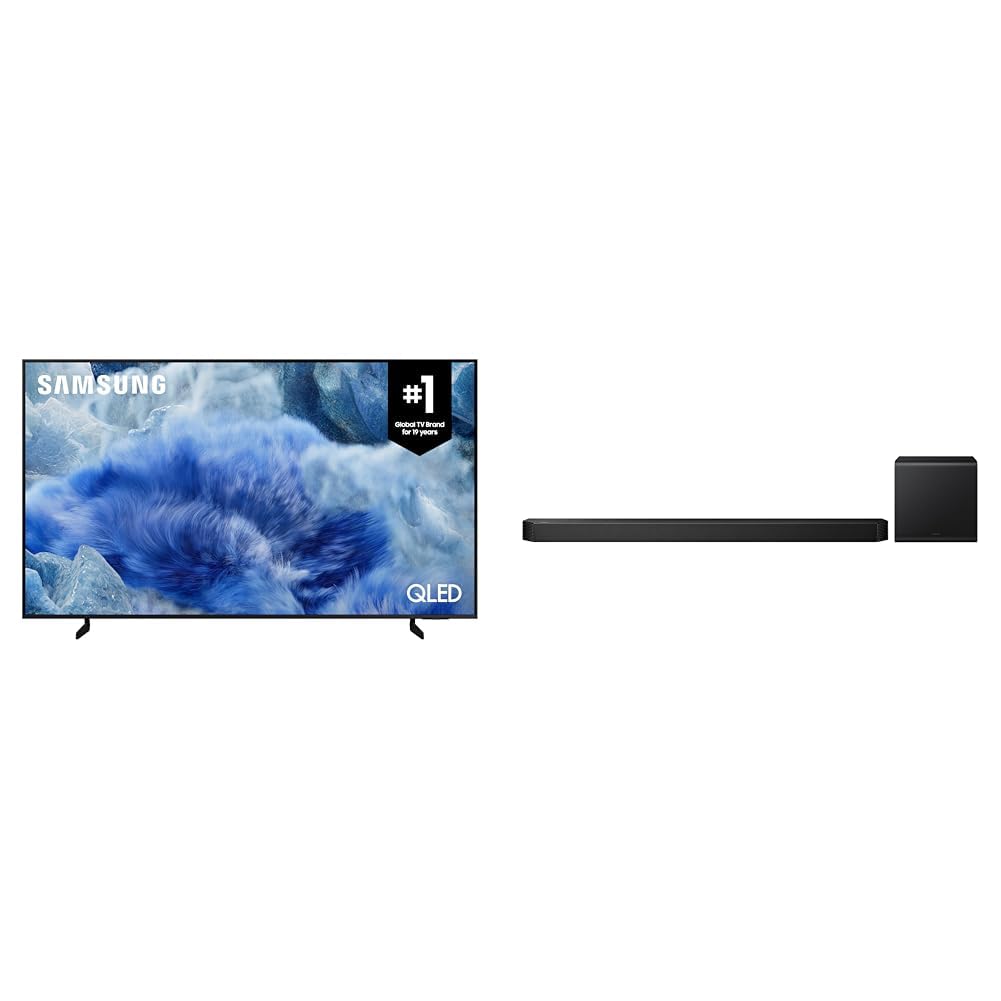 SAMSUNG 55-Zoll QLED Q7F 4K Smart TV, AI Gen 1 Prozessor, Quantum HDR, Contrast Booster Pro, Gaming Hub, Q-Symphony - [QN55Q7FAAFXZC] [Kanada] (2025)