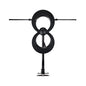 Antennas Direct ClearStream 2V Indoor Outdoor TV Antenna UHF VHF Multi-Directional, 60+ Mile Range, 4K 8K UHD, NEXTGEN TV – w/Reflector, 20-inch Mast