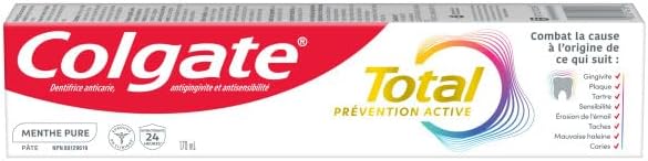 Colgate Total Zahnpasta, Clean Mint, 3 x 120 ml