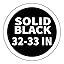 Bootcut-long Length Solid Black