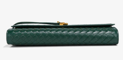 Upbull Modische gewebte Abendclutch Handtaschen Damen Unterarm-Schultertasche Niedliche Umhängetaschen Crossbody-Geldbörse PU-Leder-Portemonnaie