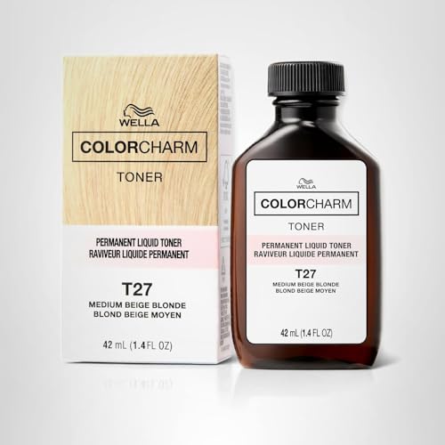 COLORCHARM Permanente Flüssigtönungen | Neutralisiert Gelbstich | Frei von Parabenen | Vegan | T18 Hellstes Aschblond | 41 ml
