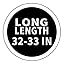 Bootcut-long Length Black