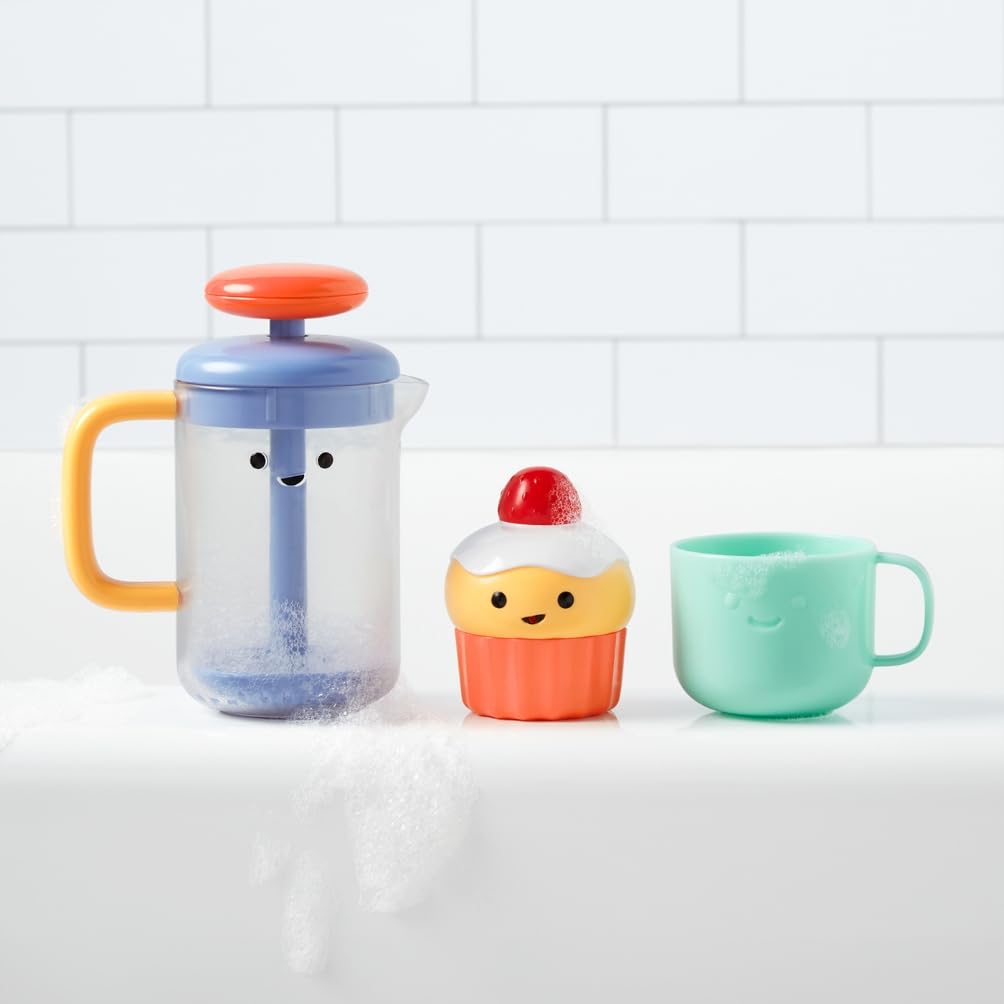 Skip Hop Baby Badespielzeug Wanne-zum-Tisch Café Blasen- & Schaumset Badewannen-Sensorikspielzeug Alter 12m+