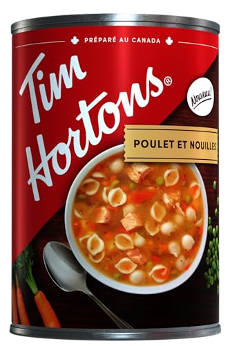 Tim Hortons Hühnernudelsuppe, servierfertig, 540 ml Dose {Importiert aus Kanada}