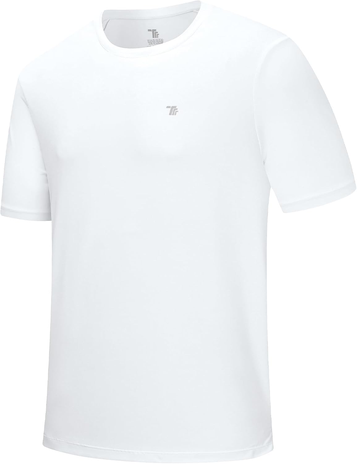 Rdruko Herren Kurzarm Trainingsshirts – Trockene Passform – Feuchtigkeitstransportierend – Für Laufen, Fitnessstudio, aktiven Sport