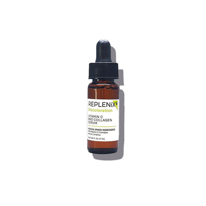 Replenix Vitamin C Pro Collagen Serum, Brightening Anti-Aging Face Treatment with Medical-Grade Antioxidants for Skin Discoloration