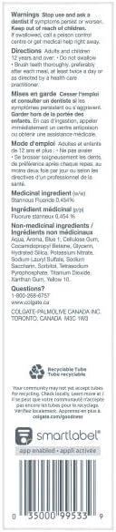 Colgate Total Zahnpasta, Clean Mint, 3 x 120 ml