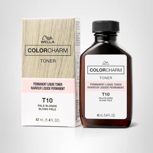 COLORCHARM Permanente Flüssigtönungen | Neutralisiert Gelbstich | Frei von Parabenen | Vegan | T18 Hellstes Aschblond | 41 ml