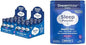 Dream Water Sleep Aid Supplement Drink Snoozeberry, 24-Count + Dream Water Sleep Aid Powder Snoozeberry, 30-Count