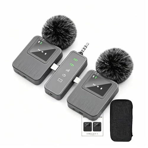 BAILIXIN Wireless Microphone for Sound Modules, Pitch Black C2