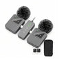 BAILIXIN Wireless Microphone for Sound Modules, Pitch Black C2