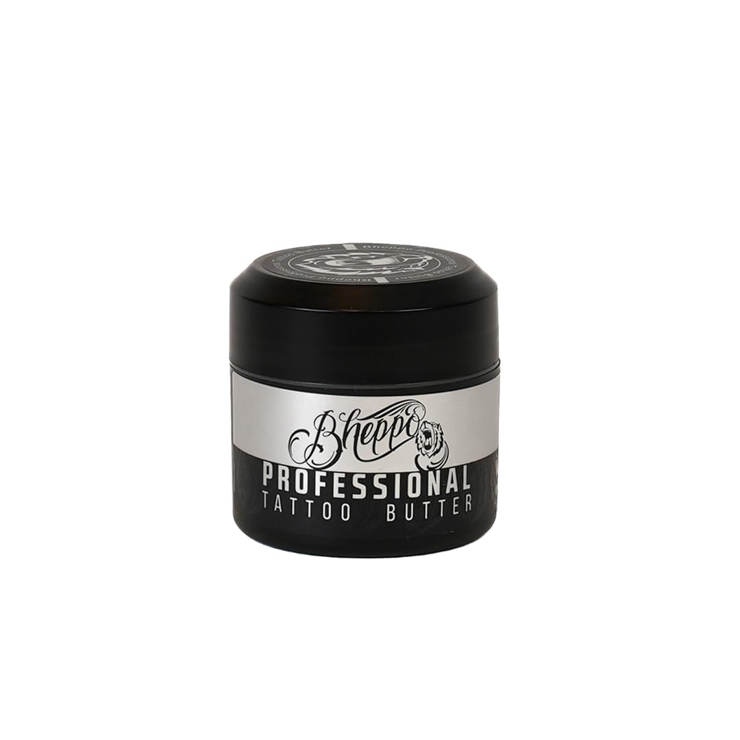Tattoo Butter 5-Pack – Tattoo Aftercare Balm, Hydrating Skin Repair & Color Enhancement Cream with Shea Butter, 1.7oz