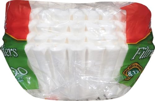 Melitta 629400 Filtertüten Korbfilter 100er Pack im Polybeutel, Grün