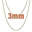 3mm-14k Gold Plated
