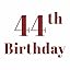 44th Birthday-2026