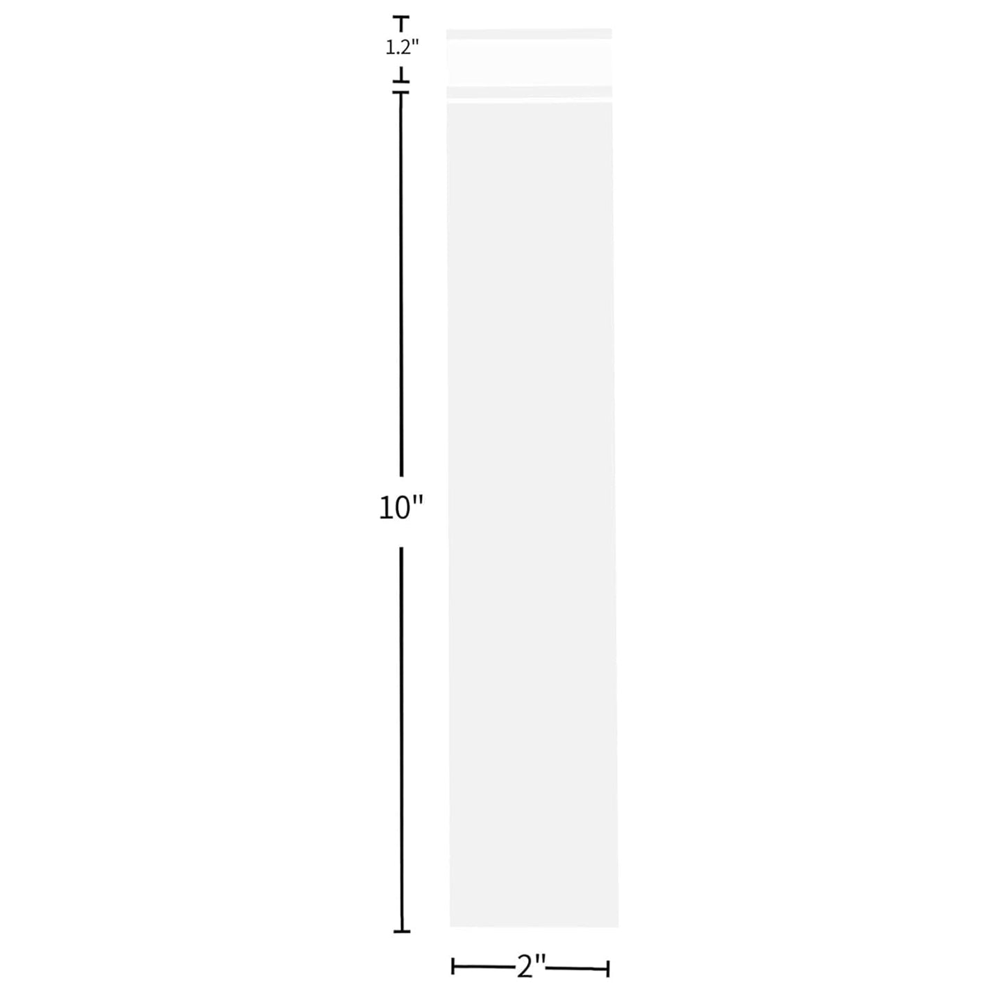 Selbstklebende Zellophanbeutel, 5x7 Zoll Keksbeutel, durchsichtige, wiederverschließbare Zellophanbeutel selbstklebend zum Verpacken von Geschenken, Produkten, 100 Stück