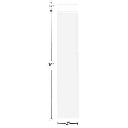 Selbstklebende Zellophanbeutel, 5x7 Zoll Keksbeutel, durchsichtige, wiederverschließbare Zellophanbeutel selbstklebend zum Verpacken von Geschenken, Produkten, 100 Stück