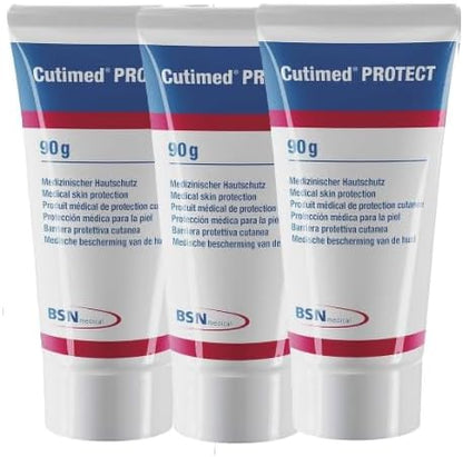 Cutimed Protect Cream - Barrrier Cream For Irritated Skin X3 tubes of 90g
