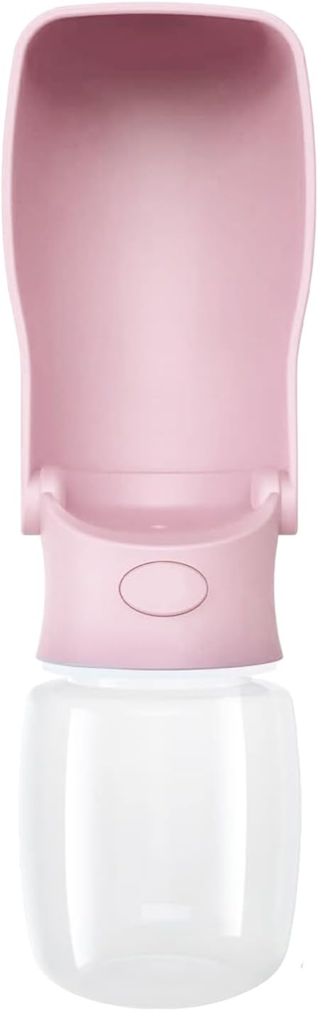 SOICTA Portable Dog Small Animals Water Bottle for Walking 19 OZ or 12 OZ Pet Water Bottles for Puppy Medium Large Dogs Little Animals Water Dispenser Dog Small Animals Water Bowl
