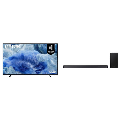 SAMSUNG 55-Zoll QLED Q7F 4K Smart TV, AI Gen 1 Prozessor, Quantum HDR, Contrast Booster Pro, Gaming Hub, Q-Symphony - [QN55Q7FAAFXZC] [Kanada] (2025)